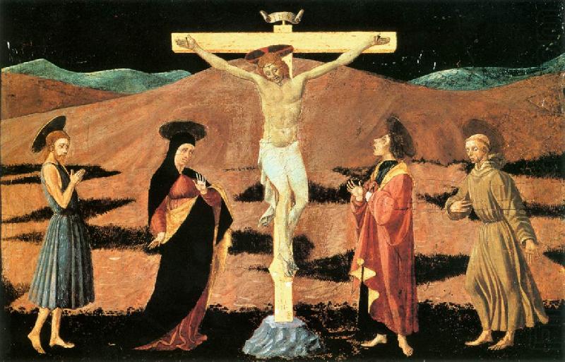 UCCELLO, Paolo Crucifixion wt china oil painting image